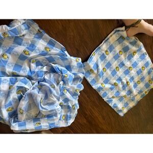 Vintage Looney Tunes Tweety Bird sheets